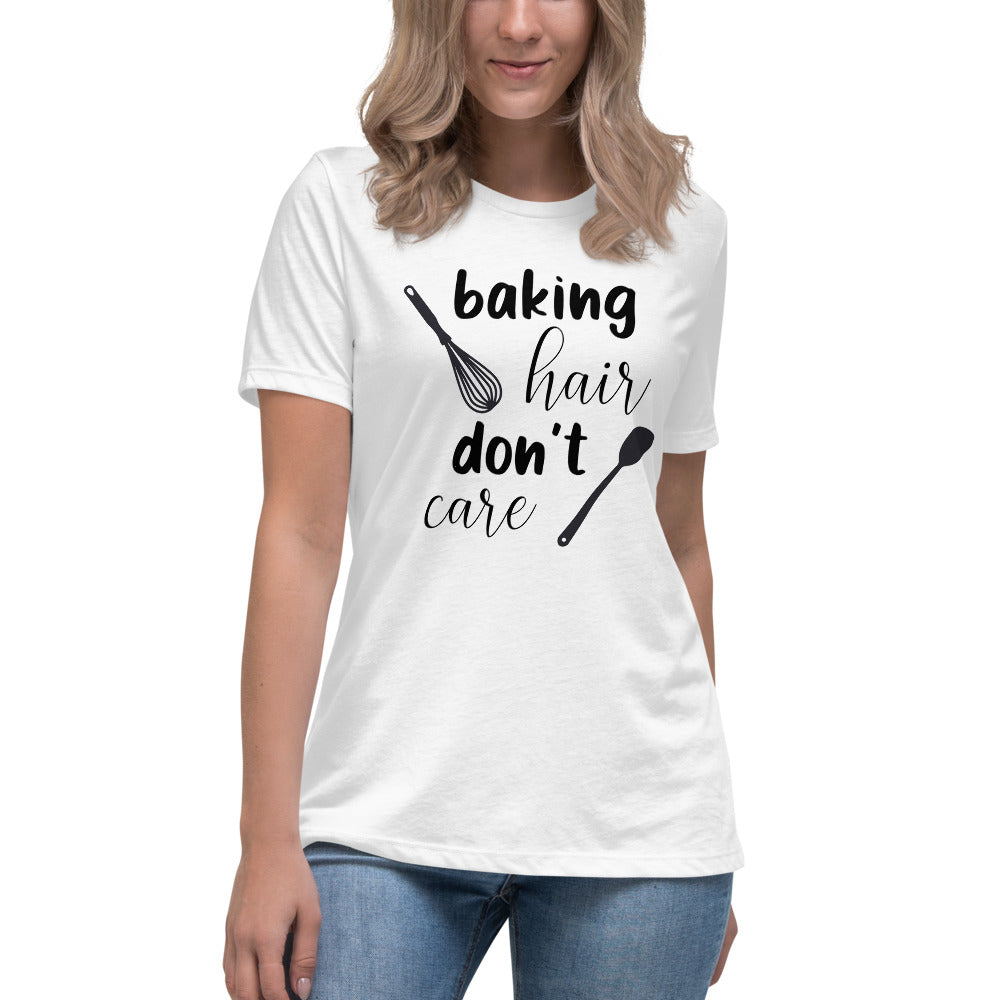 Baking Hair Women's Relaxed T-Shirt