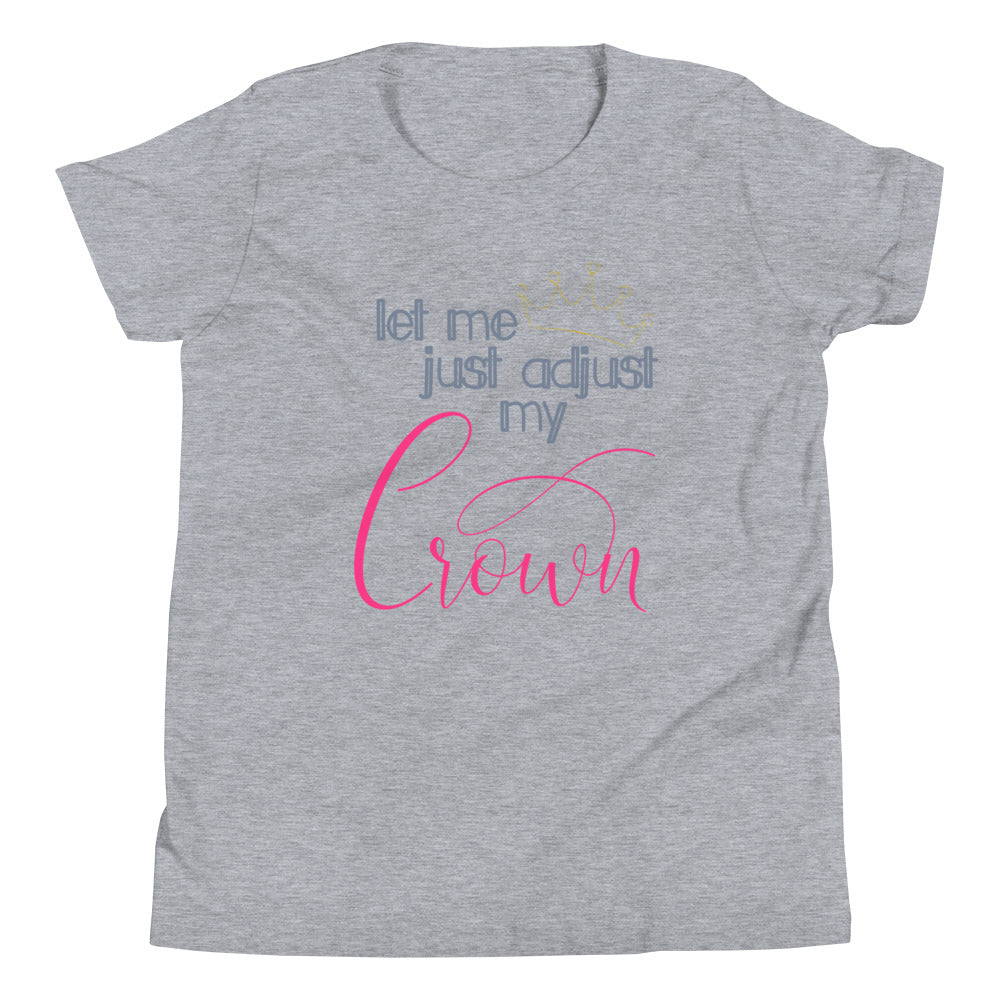 adjust my crown Youth Short Sleeve T-Shirt