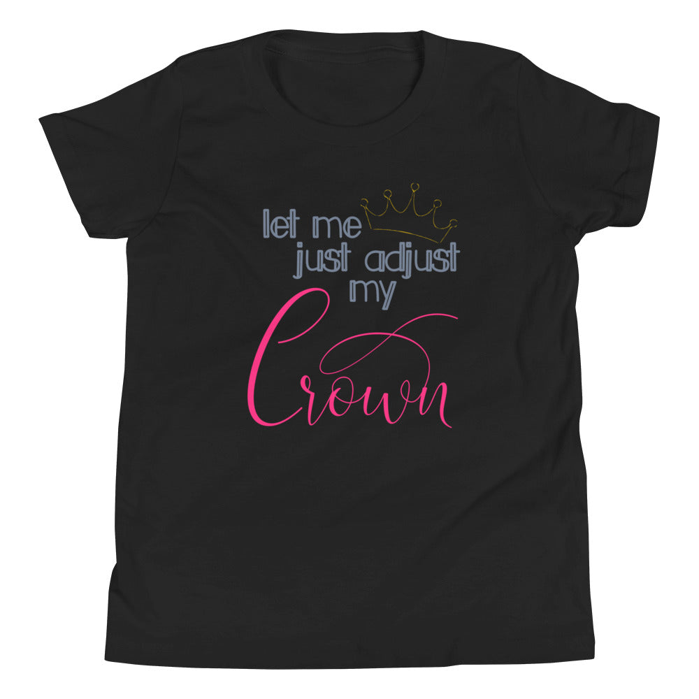 adjust my crown Youth Short Sleeve T-Shirt