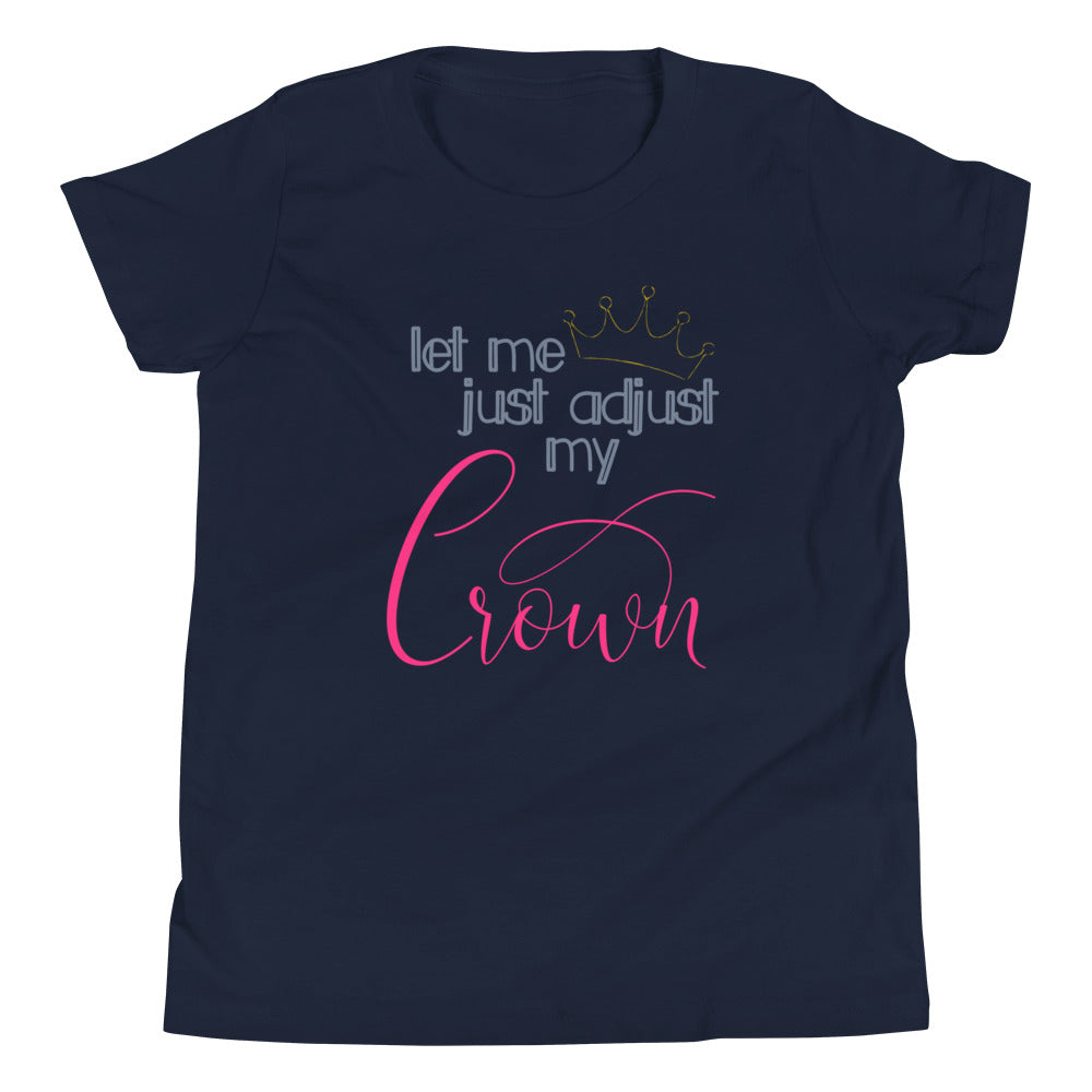 adjust my crown Youth Short Sleeve T-Shirt