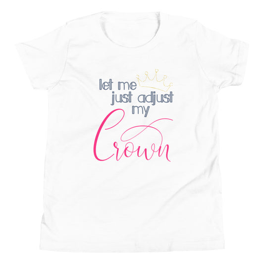 adjust my crown Youth Short Sleeve T-Shirt